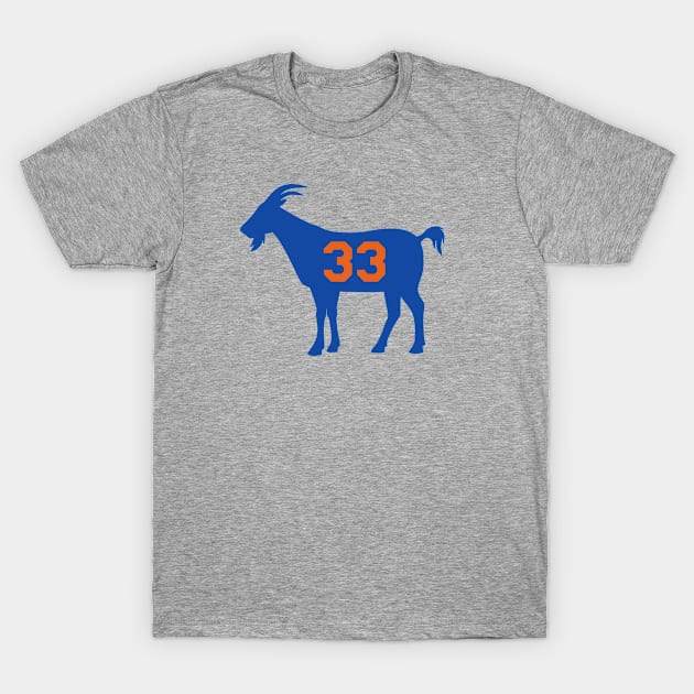 NY GOAT - 33 - Orange T-Shirt by KFig21